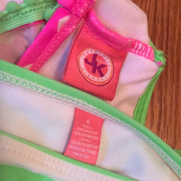 J. Khaki Girls Size 6 Polka Dot Bikini EUC! - Picture 7 of 8